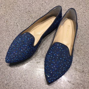 Enzo Angiolini Sapphire Sparkle Slipper Shoes